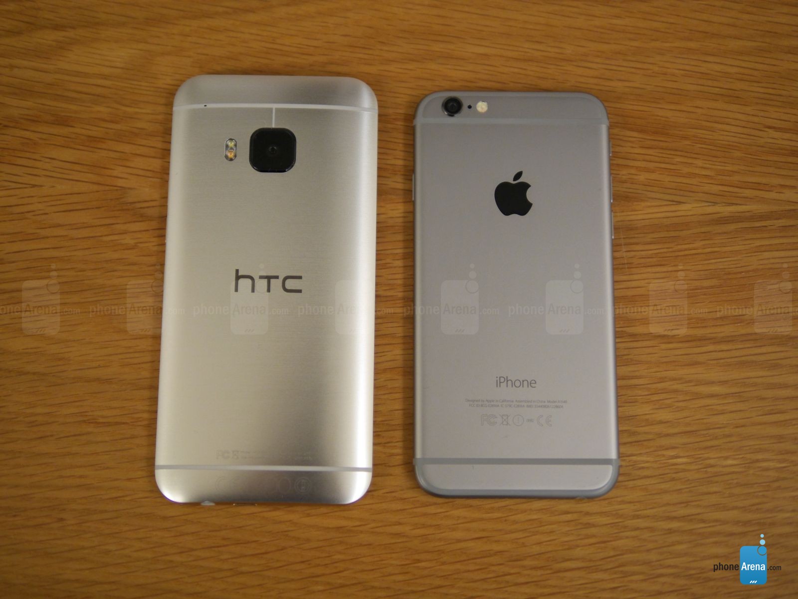 Comparaison HTC ONE M9 IPHONE 6 9