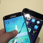 Comparaison de conception entre le Samsung Galaxy S6 Edge et l'iPhone 6 Plus