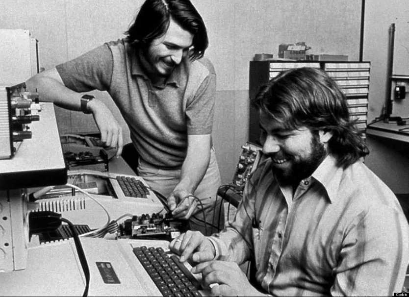 Steve Jobs Steve Wozniak jeune