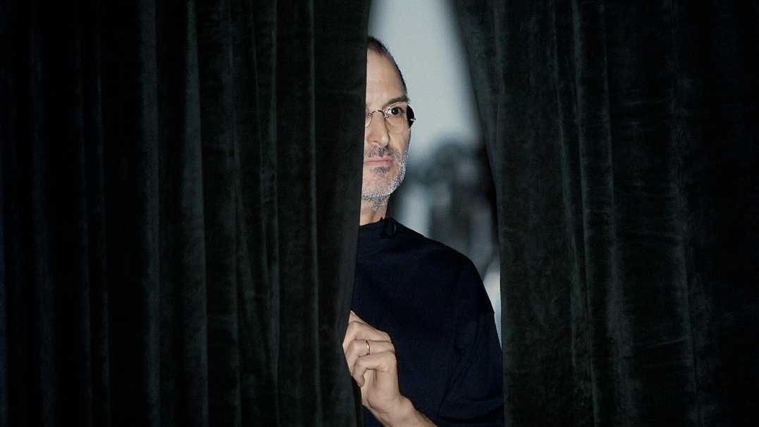 Gordijn van Steve Jobs