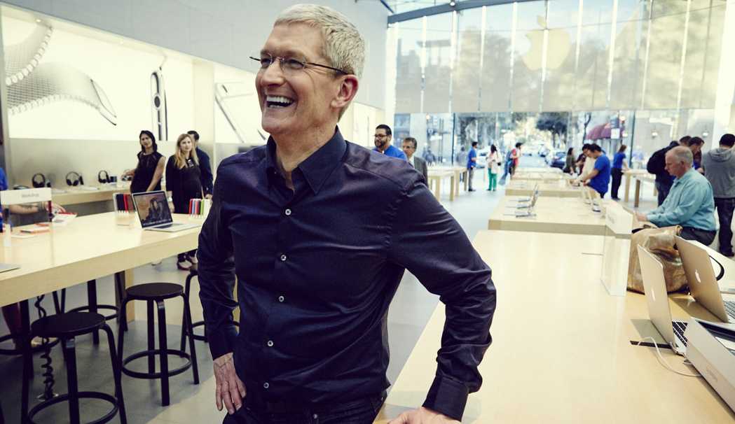 Tim Cook den største leder i verden