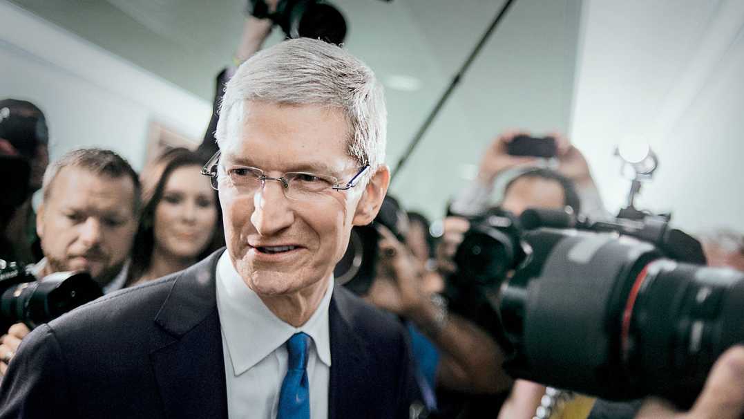 Tim Cook hoch