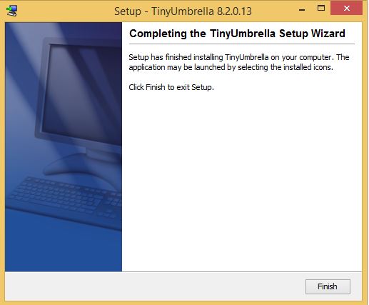 TinyUmbrella instalare 2