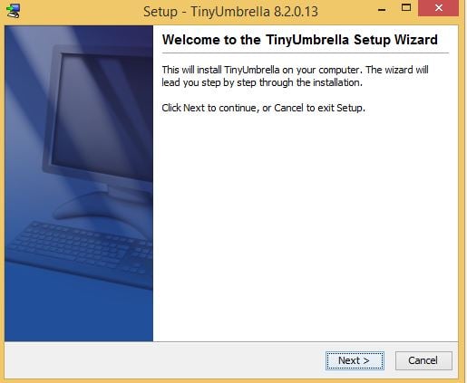 Installation de TinyUmbrella