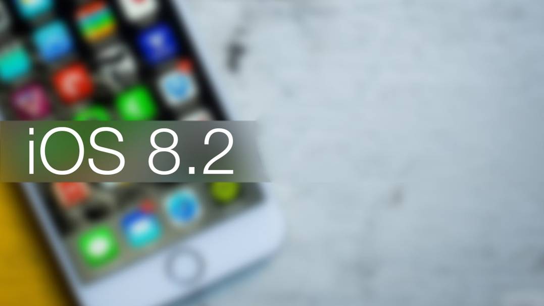 iOS 8.2 usability issues