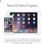 Invito alla partecipazione pubblica per iOS 8.3 beta 3