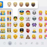 iOS 8.3 beta 4 afgrænset emoji