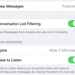 Filtraggio dei messaggi iOS 8.3
