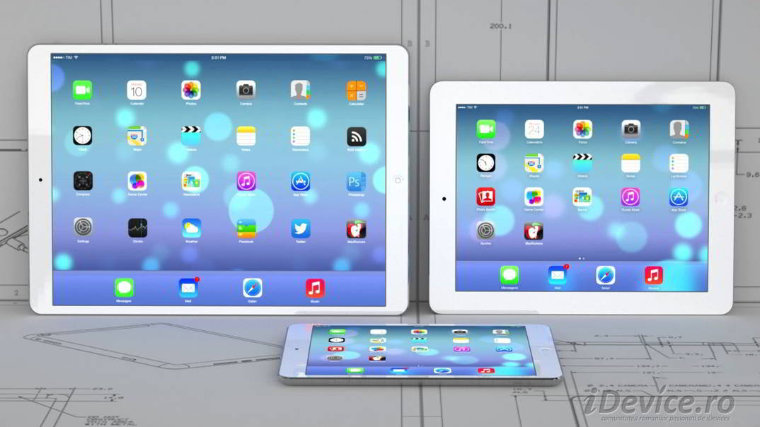 Concept iPad Pro, iPad Air Plus