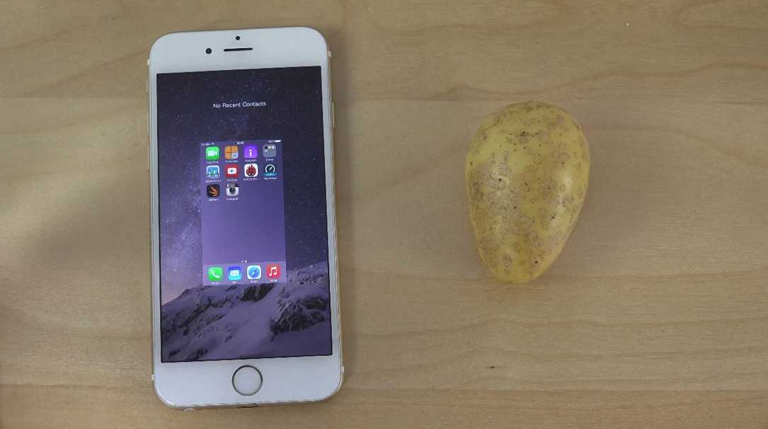 iPhone 6 aardappel