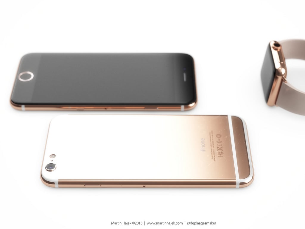 iPhone 6 rosa guld 1