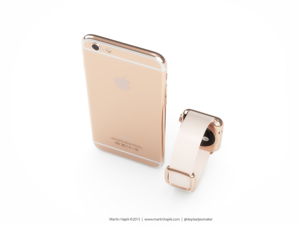 iPhone 6 roséguld 3