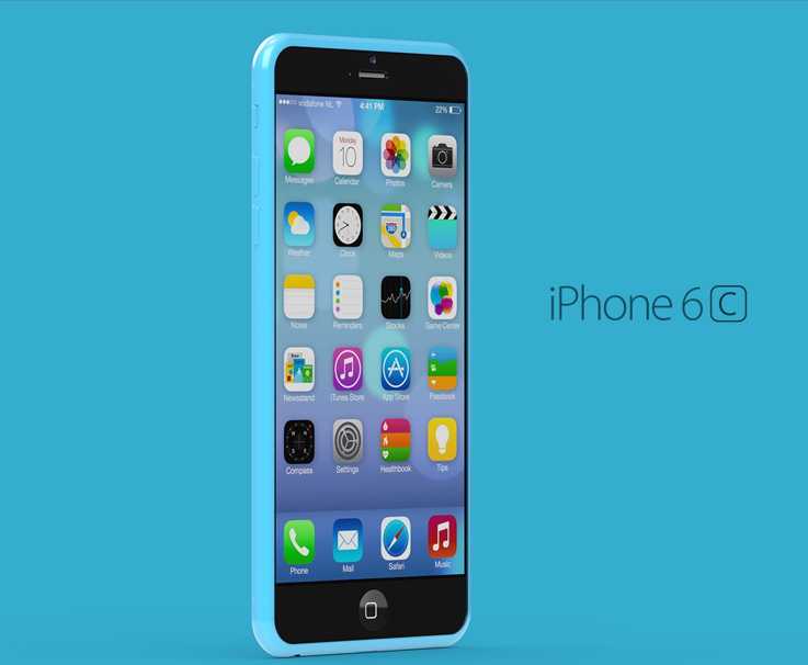 Il concetto dell'iPhone 6C