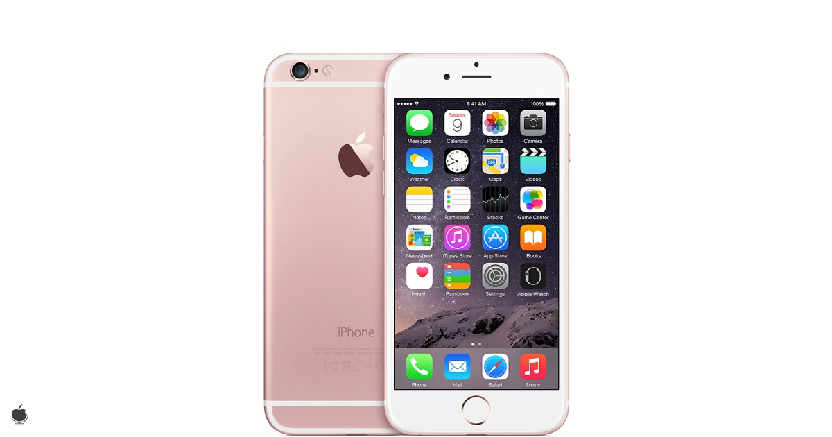 iPhone 6S roze 2