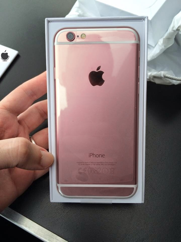 iPhone 6S pinkki 3