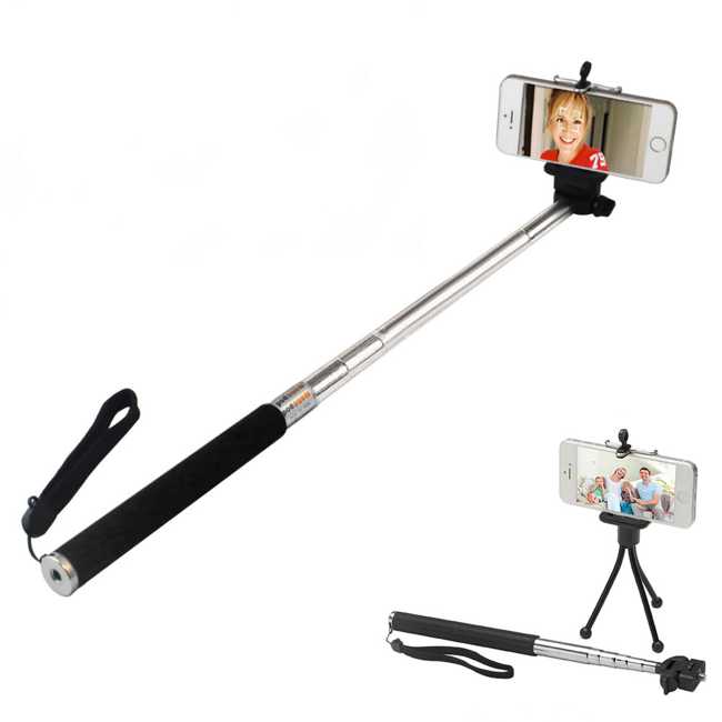 reflected telescope selfie stick