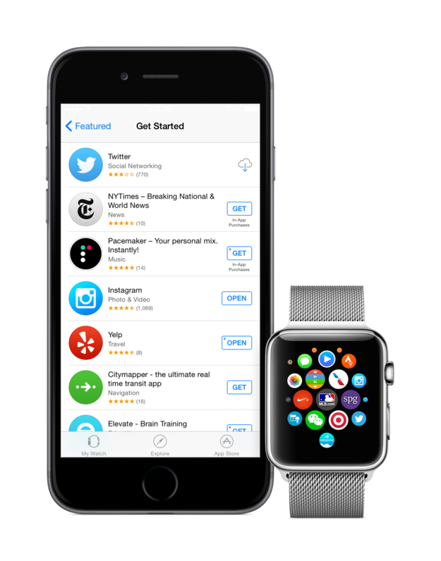 Appstore Apple Watch 1