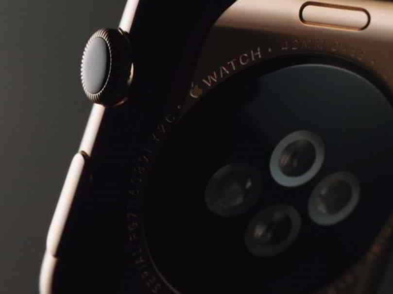 Apple Watch en or