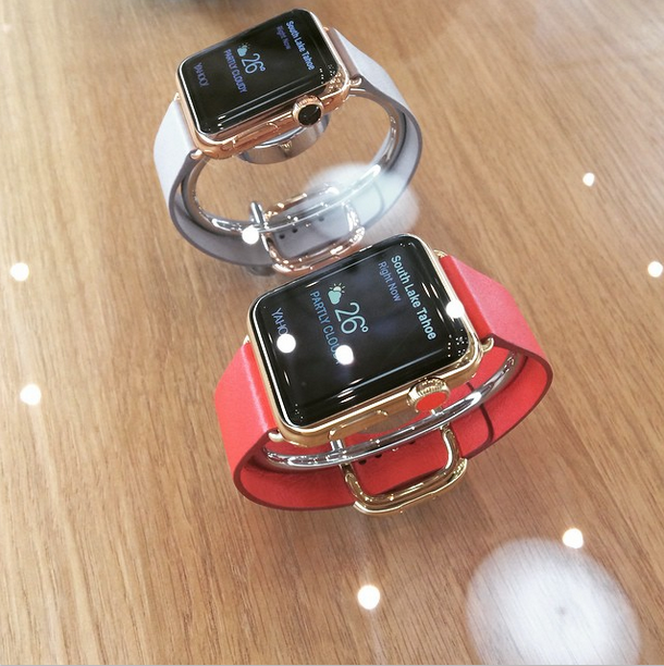 Negozio di prova di Apple Watch 1