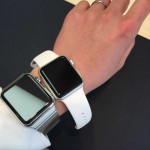 Testversion der Apple Watch im Store 2