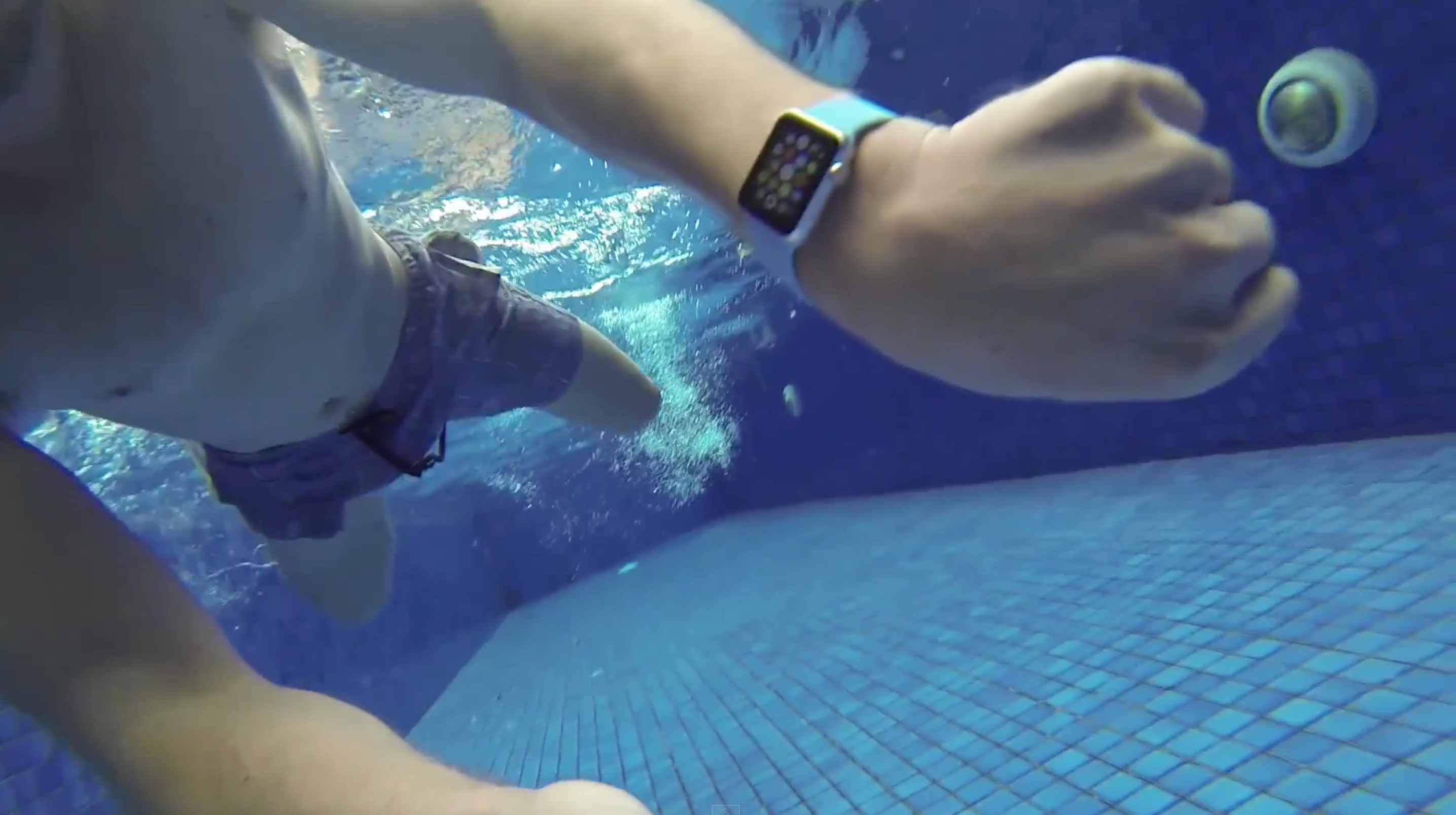 Reloj Apple resistente al agua
