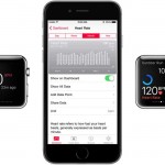 Apple Watch heart rate monitoring sensor