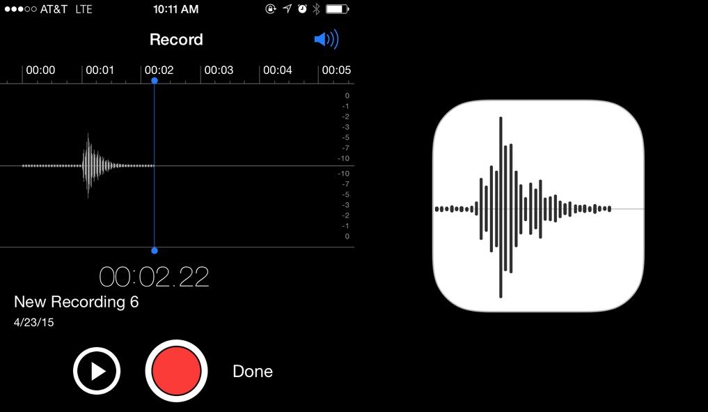 Apple-spraakmemo