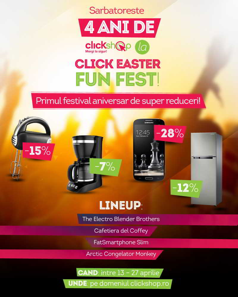 Click Easter Fun Fest concurs