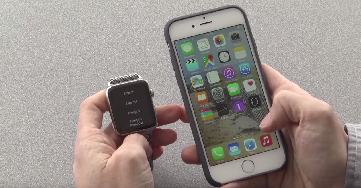 Conectare iPhone la Apple Watch
