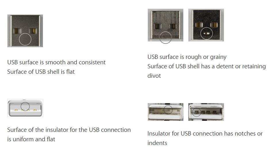 Wie man ein echtes Lightning-Kabel von einem gefälschten unterscheidet 4