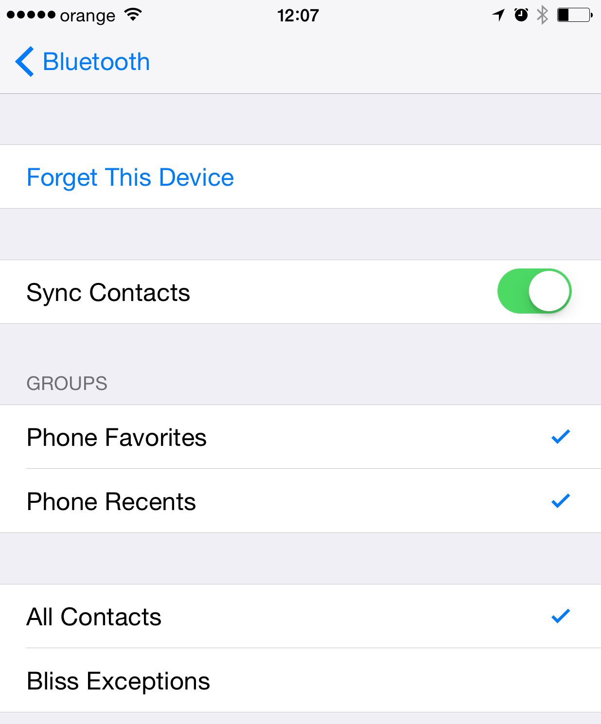 Risoluzione dei problemi Bluetooth di iOS 8.3