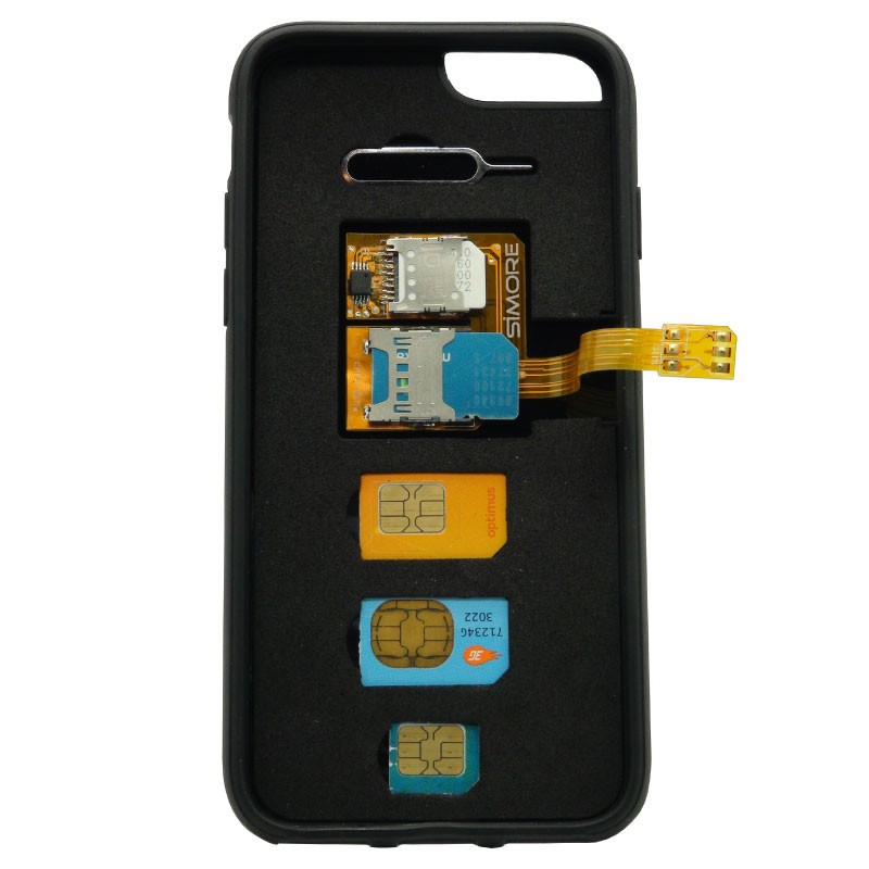 SIMore iPhone 6 triple SIM-adapter 1