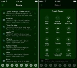 Scany: scanner di rete