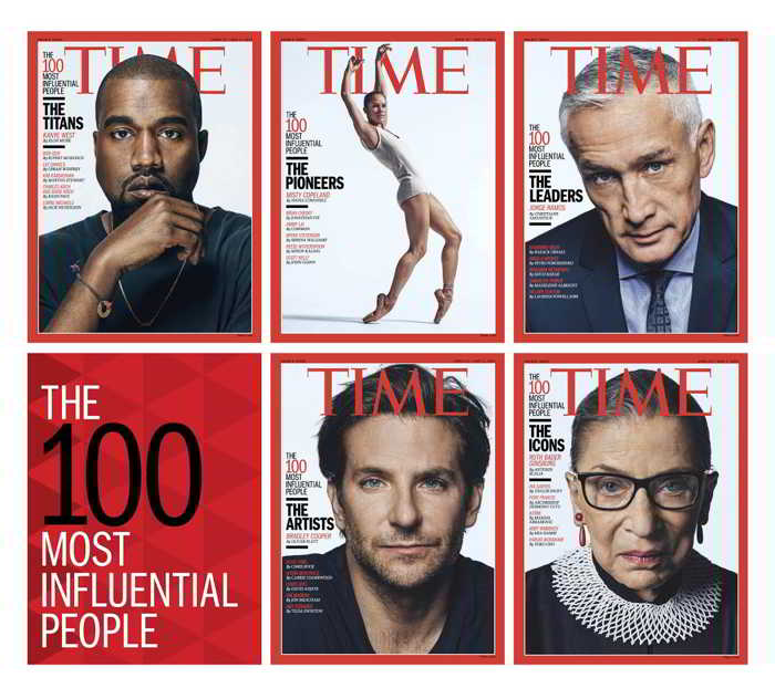 Les 100 personnes les plus influentes du TIME