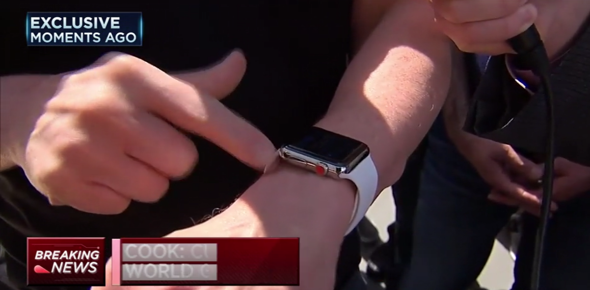 Apple Watch personalizado de Tim Cook