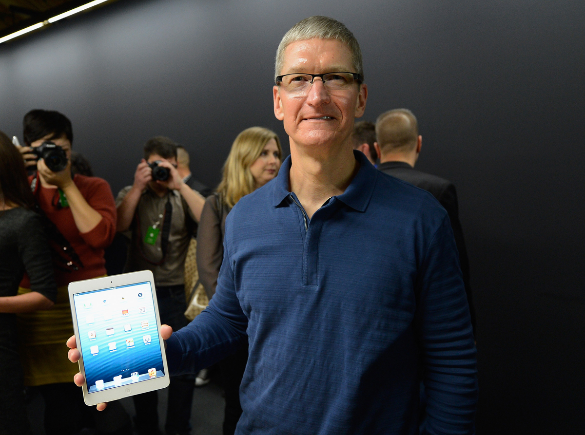 Tim Cook iPad