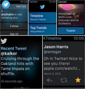 Twitter Apple Watch