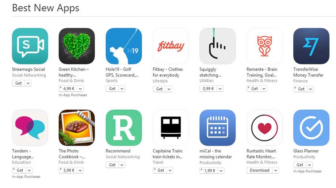 les meilleures nouvelles applications de l'App Store