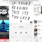 App Musica principale per iOS 8.4