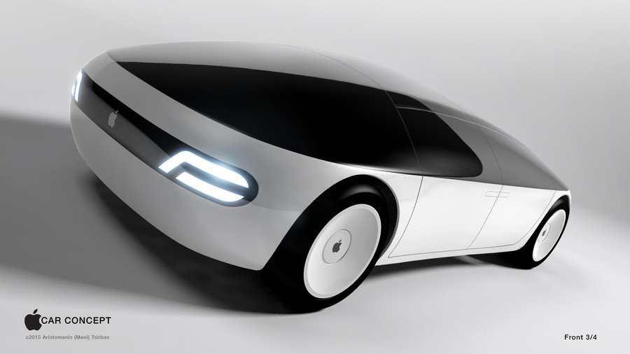 Conceptauto van Apple