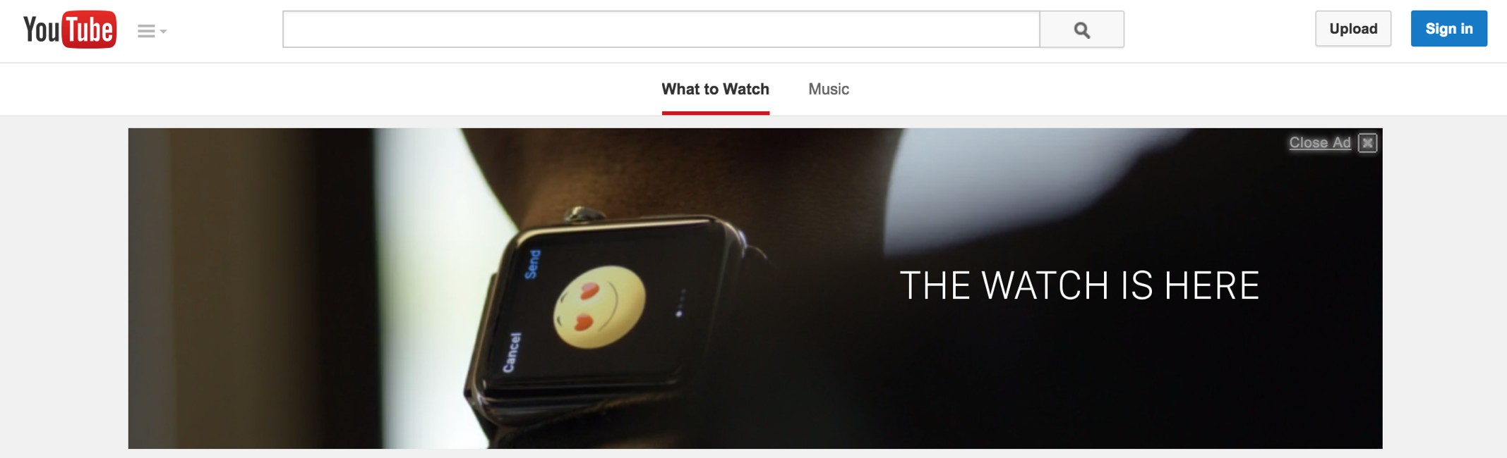 Apple Watch YouTube