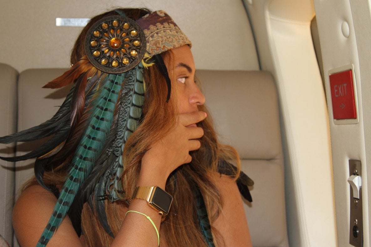 Bracelet Apple Watch doré Link doré Beyoncé