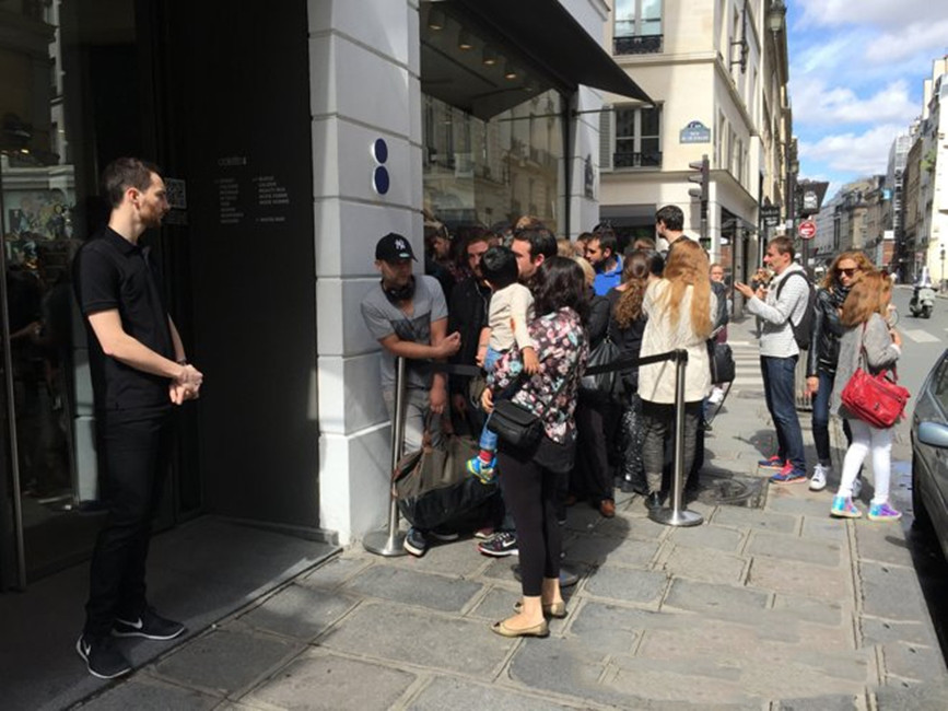 Apple Watch cola París