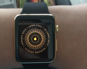 Apple Watch gold delivery
