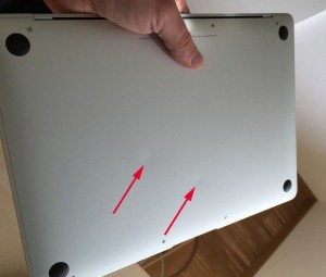 Apple delivers the MacBook 12 inch bent