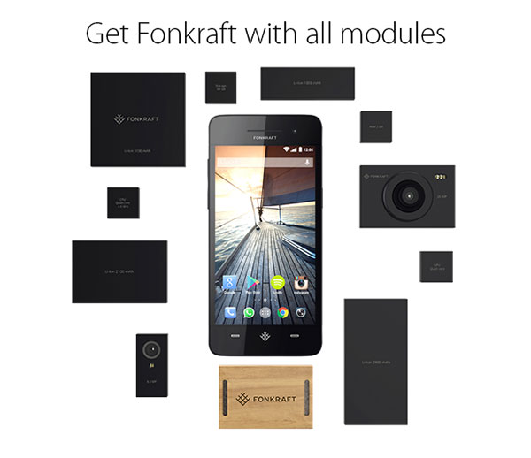 Fonkraft smartphone modular 8 - iDevice.ro