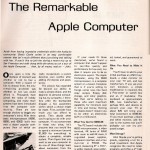 Primul articol despre Apple intr-un ziar
