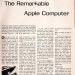 Het eerste artikel over Apple in een krant