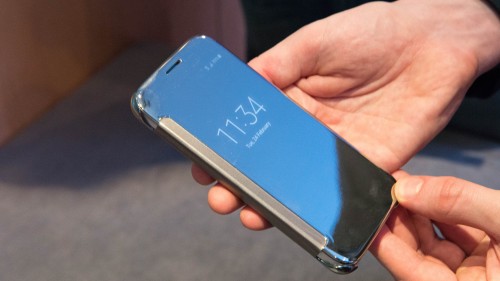Samsung Galaxy S6 Edge carcasa Clear View