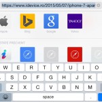 Tastatura iOS 9